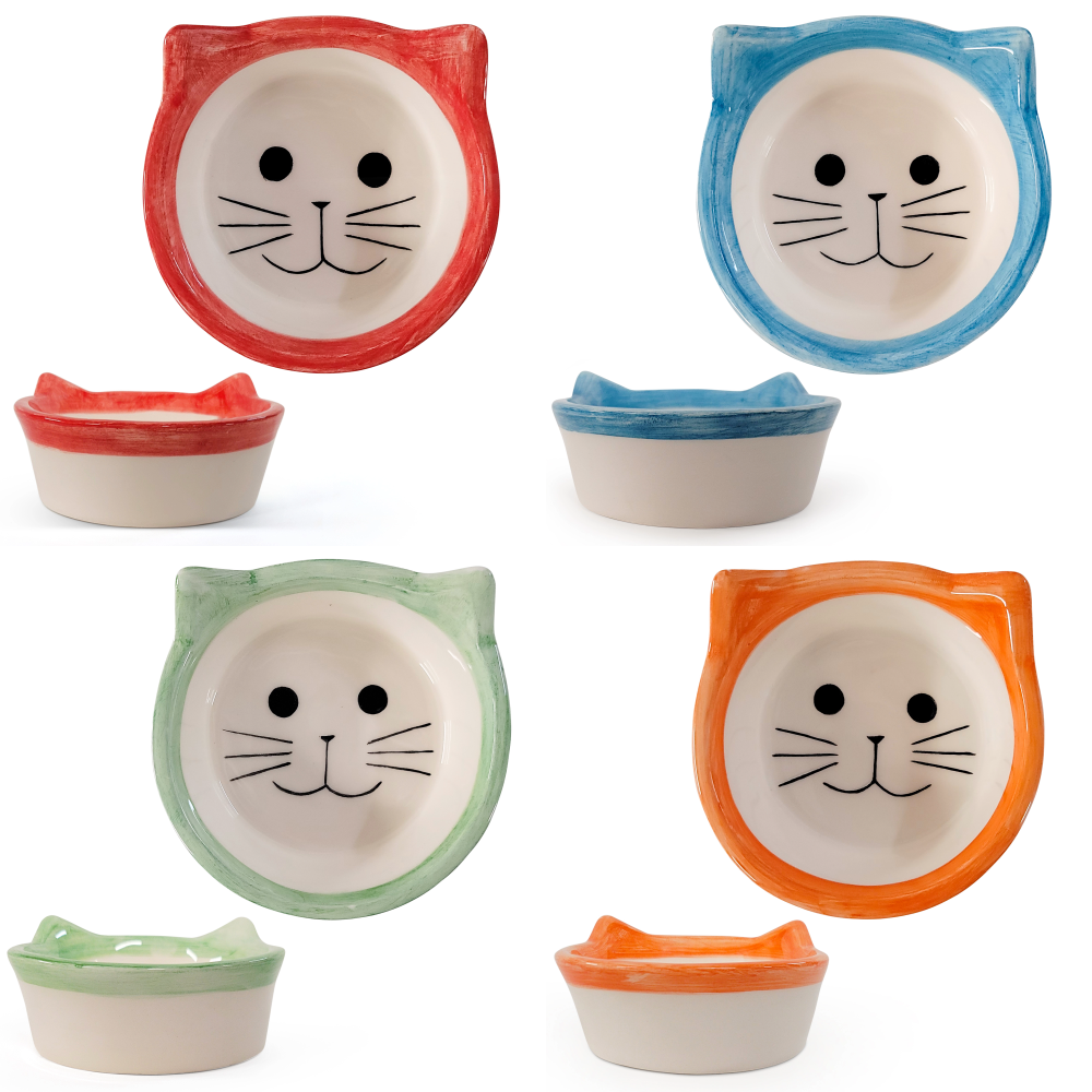 Shopify Cat Bowl Round Plain all colors-2