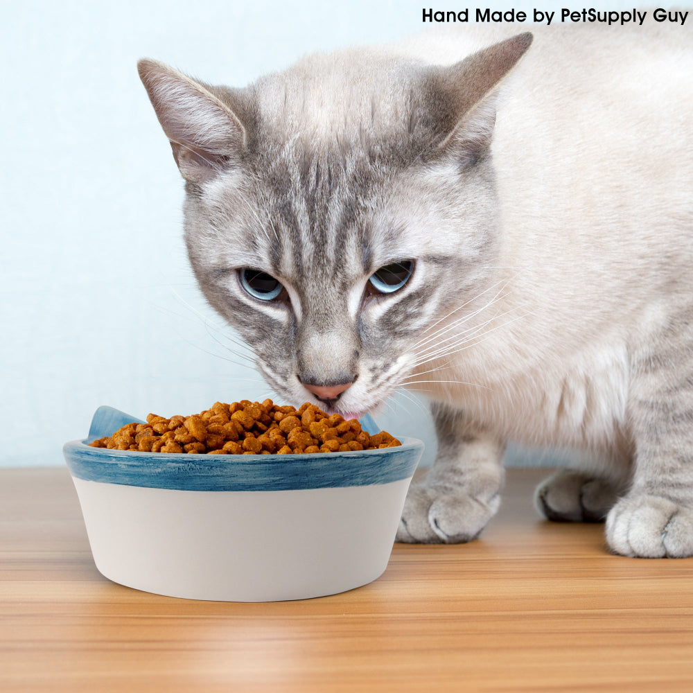 Shopify Cat Bowl Round Plain all colors-Lifestyle3